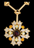 Vintage Kenneth Jay Lane Maltese Brooch