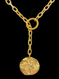Kenneth Jay Lane Hammered Coin