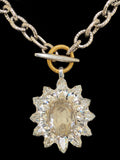 Vintage 1950 Rhinestone Brooch