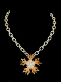 Vintage 1950 Regency Snowflake Brooch